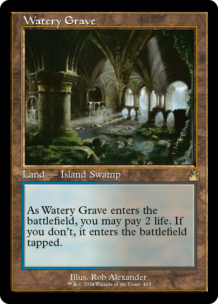Watery Grave (Retro) [Ravnica Remastered] | L.A. Mood Comics and Games