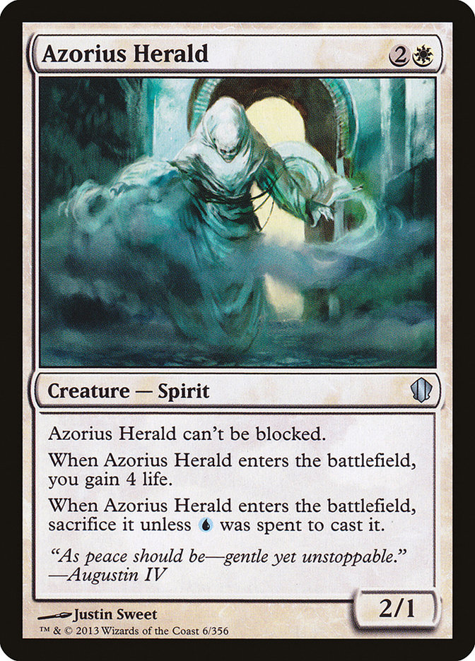 Azorius Herald [Commander 2013] | L.A. Mood Comics and Games