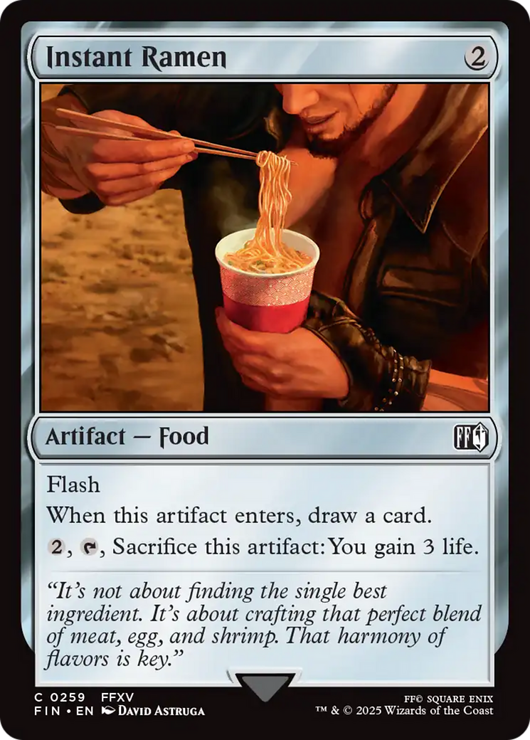 Instant Ramen [FINAL FANTASY] | L.A. Mood Comics and Games