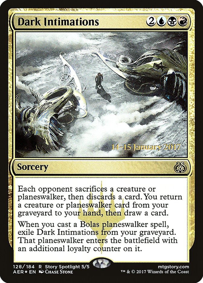 Dark Intimations [Aether Revolt Prerelease Promos] | L.A. Mood Comics and Games