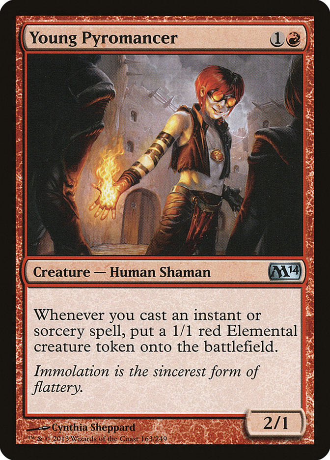 Young Pyromancer [Magic 2014] | L.A. Mood Comics and Games