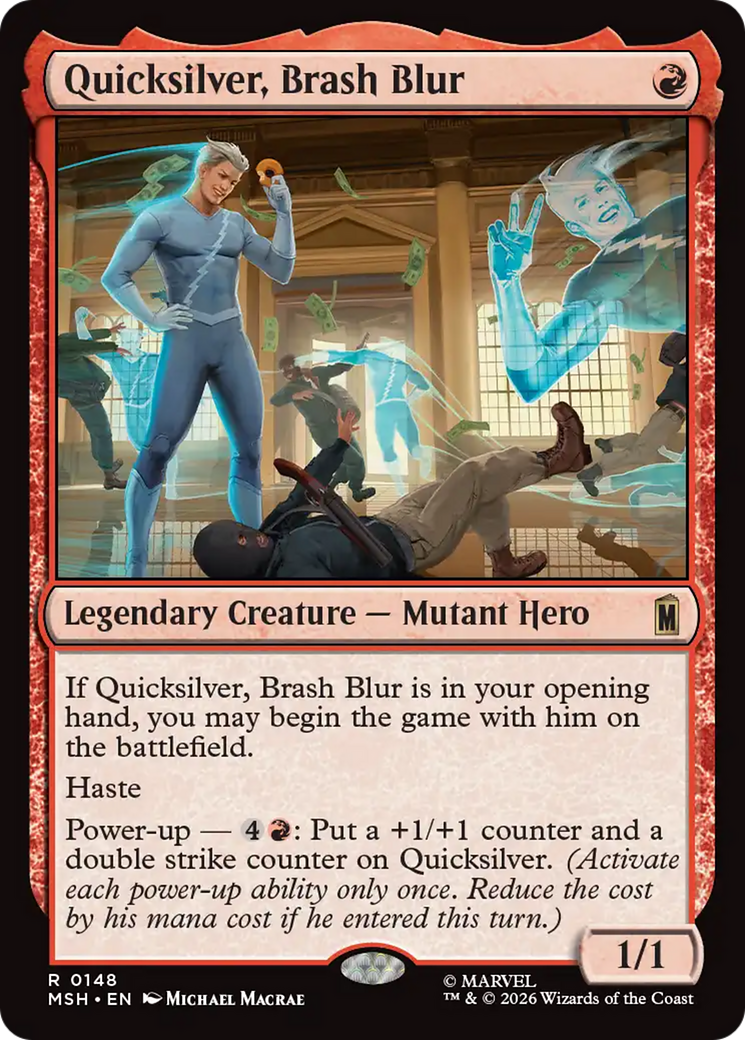 Quicksilver, Brash Blur [Marvel Super Heroes] | L.A. Mood Comics and Games