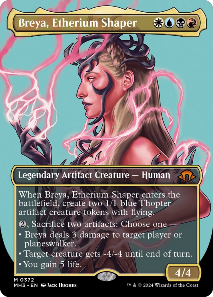 Breya, Etherium Shaper (Borderless) [Modern Horizons 3] | L.A. Mood Comics and Games