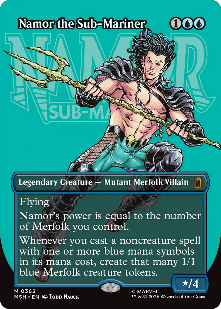 Namor the Sub-Mariner (Borderless) [Marvel Super Heroes] | L.A. Mood Comics and Games