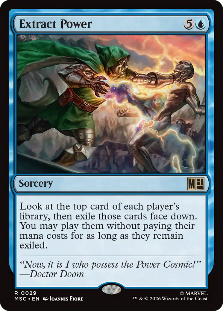 Extract Power (Surge Foil) [Marvel Super Heroes Commander] | L.A. Mood Comics and Games
