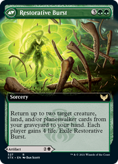 Pestilent Cauldron // Restorative Burst (Extended Art) [Strixhaven: School of Mages] | L.A. Mood Comics and Games