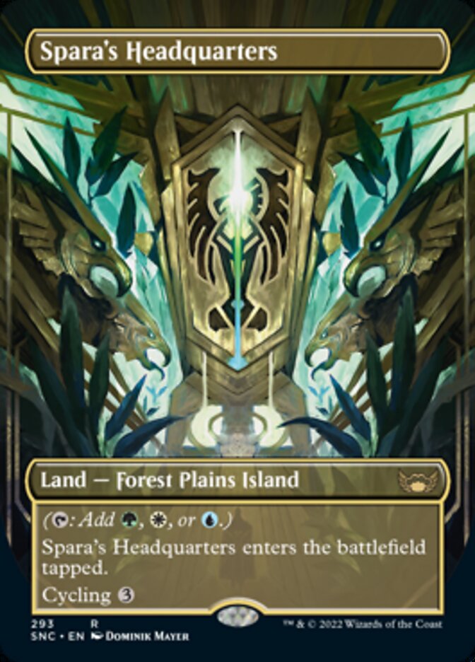 Spara's Headquarters (Borderless Alternate Art) [Streets of New Capenna] | L.A. Mood Comics and Games
