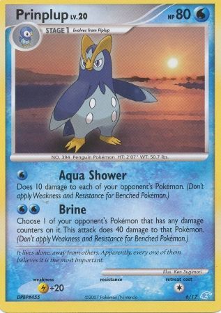 Prinplup (6/12) [Diamond & Pearl: Trainer Kit - Manaphy] | L.A. Mood Comics and Games