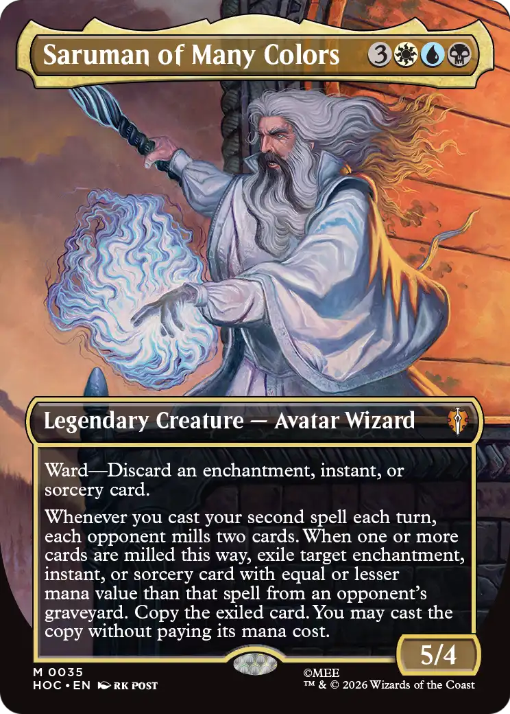 Saruman of Many Colors (Borderless) [The Hobbit: Eternal-Legal] | L.A. Mood Comics and Games