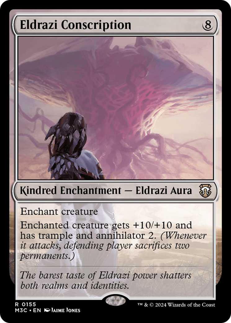 Eldrazi Conscription (Ripple Foil) [Modern Horizons 3 Commander] | L.A. Mood Comics and Games