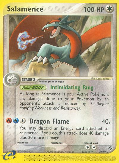 Salamence (19/97) [EX: Dragon] | L.A. Mood Comics and Games