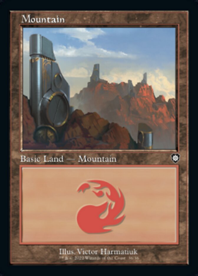 Mountain (036) (Retro) [The Brothers' War Commander] | L.A. Mood Comics and Games