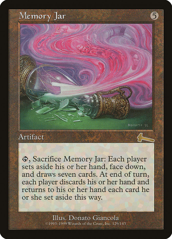 Memory Jar [Urza's Legacy] | L.A. Mood Comics and Games