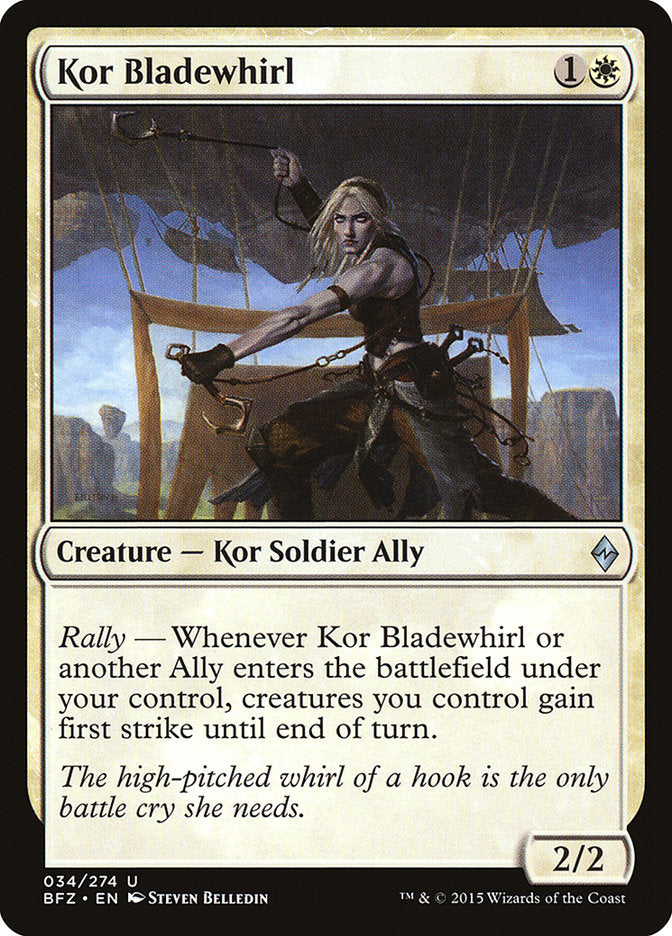 Kor Bladewhirl [Battle for Zendikar] | L.A. Mood Comics and Games