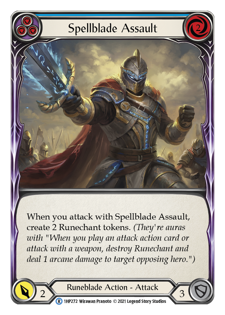 Spellblade Assault (Blue) [1HP272] (History Pack 1) | L.A. Mood Comics and Games