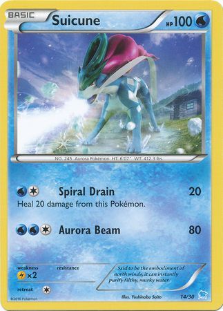 Suicune (14/30) [XY: Trainer Kit 3 - Suicune] | L.A. Mood Comics and Games