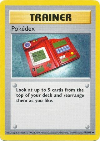 Pokedex (87/102) [Base Set Shadowless Unlimited] | L.A. Mood Comics and Games