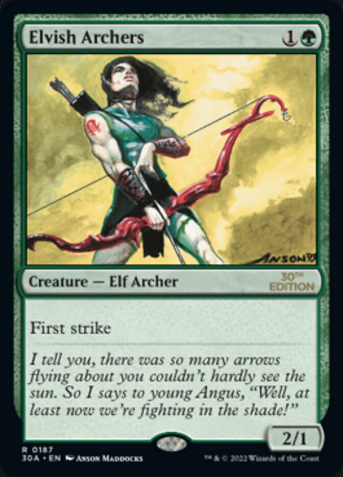 Elvish Archers [30th Anniversary Edition] | L.A. Mood Comics and Games