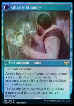 Mirrorhall Mimic // Ghastly Mimicry [Innistrad: Crimson Vow Prerelease Promos] | L.A. Mood Comics and Games