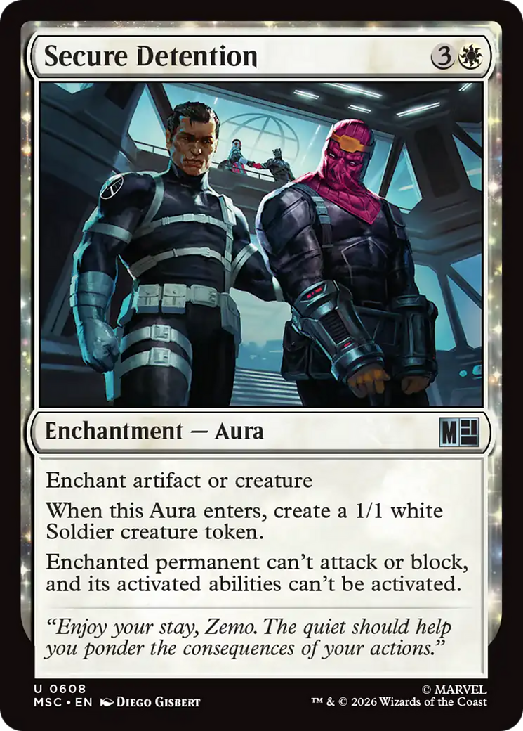Secure Detention [Marvel Super Heroes Commander] | L.A. Mood Comics and Games