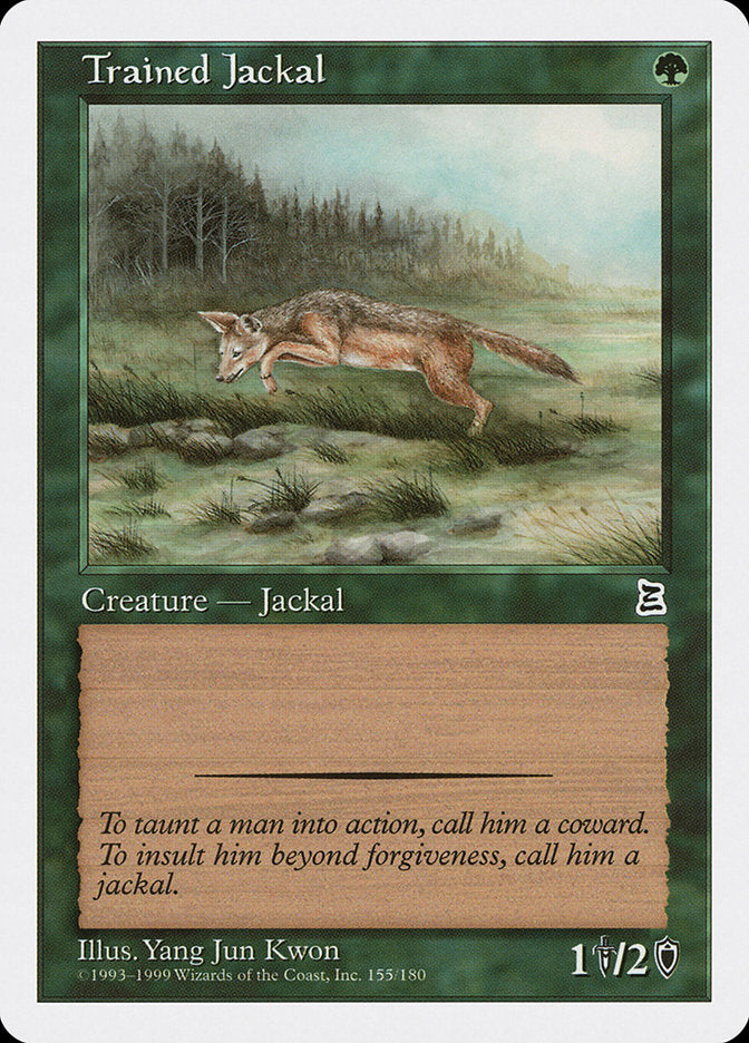 Trained Jackal [Portal Three Kingdoms] | L.A. Mood Comics and Games