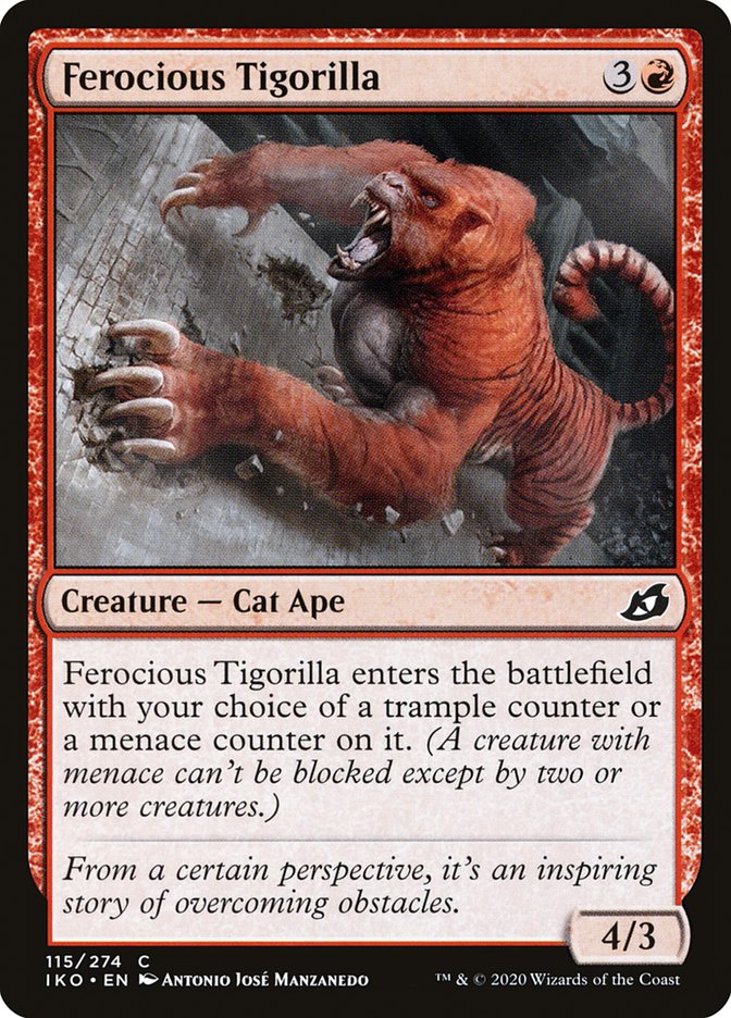 Ferocious Tigorilla [Ikoria: Lair of Behemoths] | L.A. Mood Comics and Games