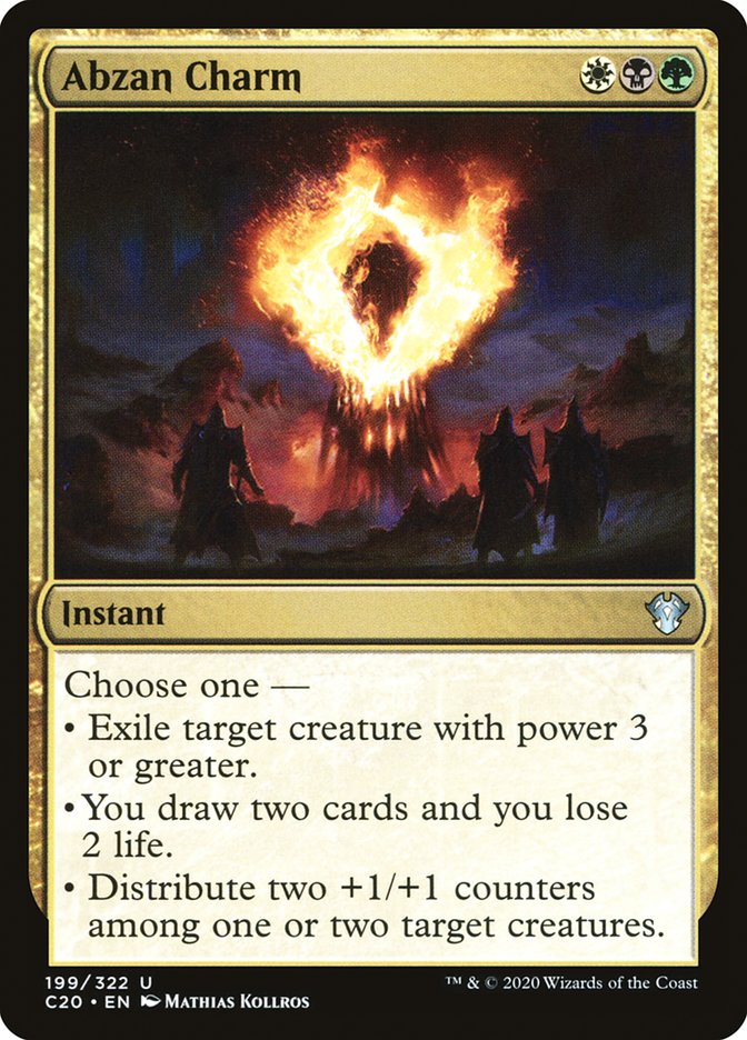 Abzan Charm [Commander 2020] | L.A. Mood Comics and Games