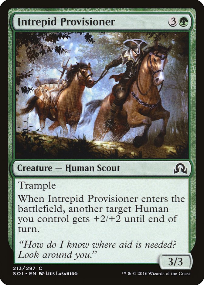 Intrepid Provisioner [Shadows over Innistrad] | L.A. Mood Comics and Games