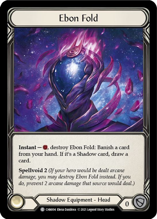 Ebon Fold [CHN004] (Monarch Chane Blitz Deck) | L.A. Mood Comics and Games