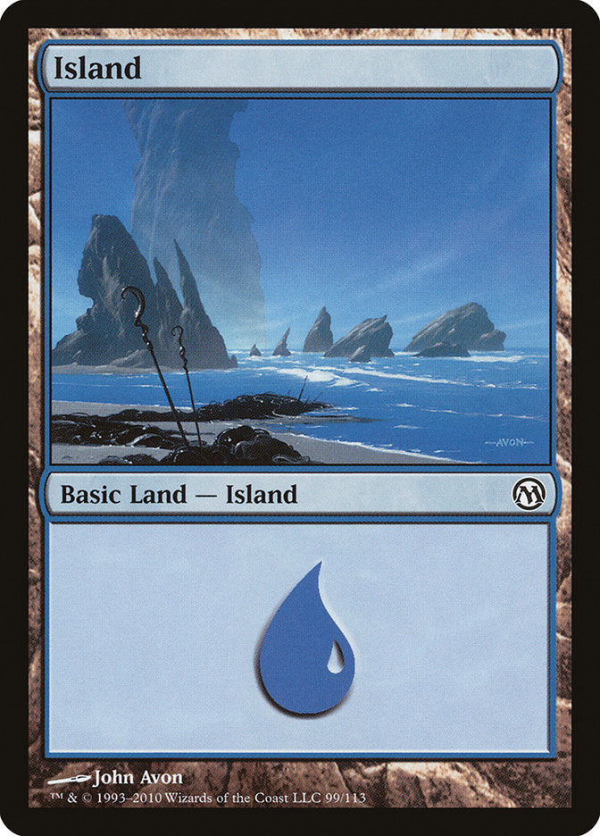 Island (99) [Duels of the Planeswalkers] | L.A. Mood Comics and Games