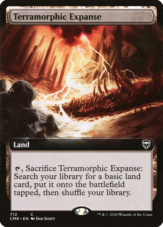 Terramorphic Expanse (Extended Art) [Commander Legends] | L.A. Mood Comics and Games