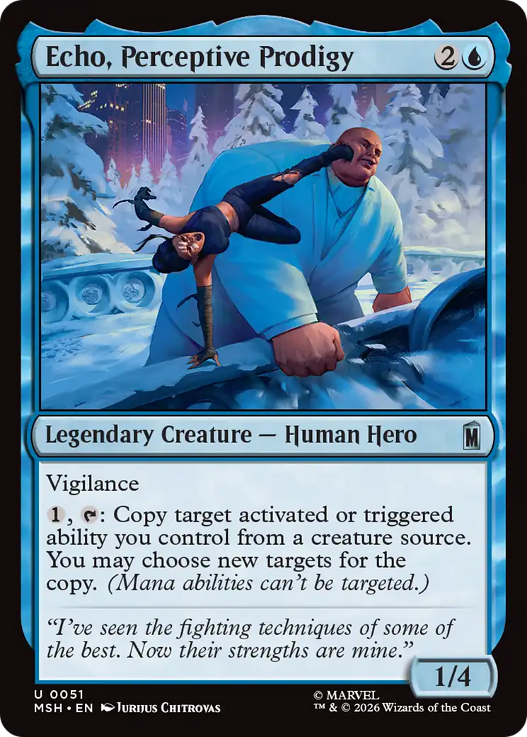 Echo, Perceptive Prodigy [Marvel Super Heroes] | L.A. Mood Comics and Games