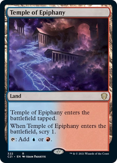 Temple of Epiphany [Commander 2021] | L.A. Mood Comics and Games