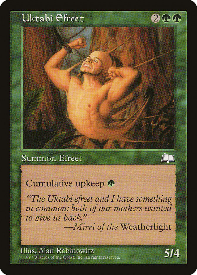 Uktabi Efreet [Weatherlight] | L.A. Mood Comics and Games