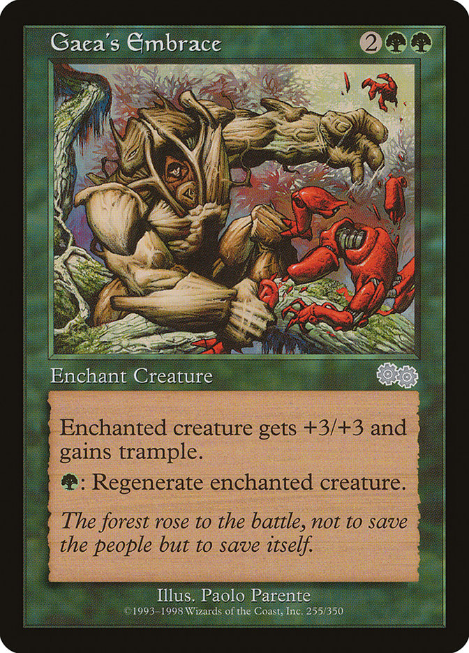 Gaea's Embrace [Urza's Saga] | L.A. Mood Comics and Games