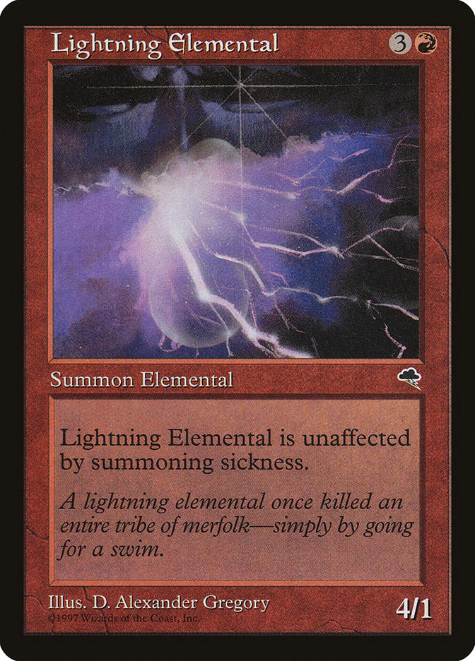 Lightning Elemental [Tempest] | L.A. Mood Comics and Games