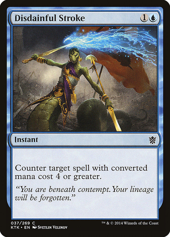 Disdainful Stroke [Khans of Tarkir] | L.A. Mood Comics and Games