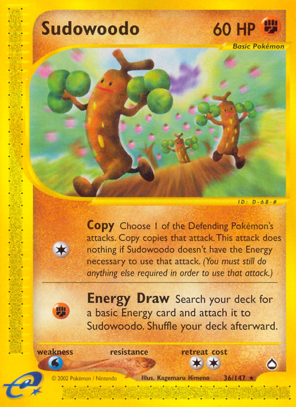 Sudowoodo (36/147) [Aquapolis] | L.A. Mood Comics and Games