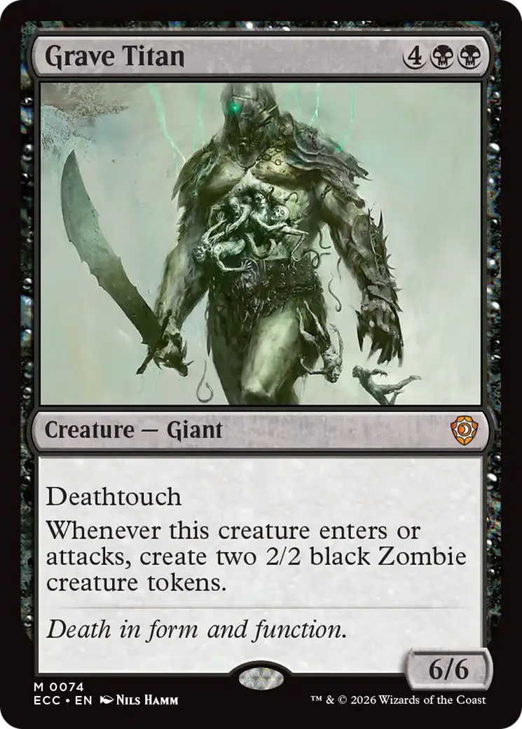 Grave Titan [Lorwyn Eclipsed Commander] | L.A. Mood Comics and Games