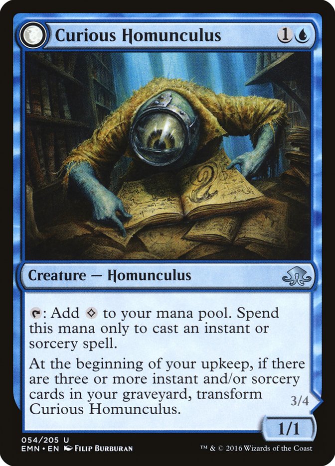 Curious Homunculus // Voracious Reader [Eldritch Moon] | L.A. Mood Comics and Games
