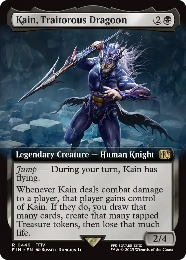 Kain, Traitorous Dragoon (Extended Art) [FINAL FANTASY] | L.A. Mood Comics and Games