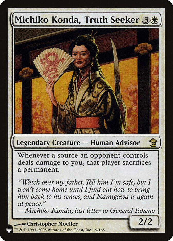 Michiko Konda, Truth Seeker [The List] | L.A. Mood Comics and Games