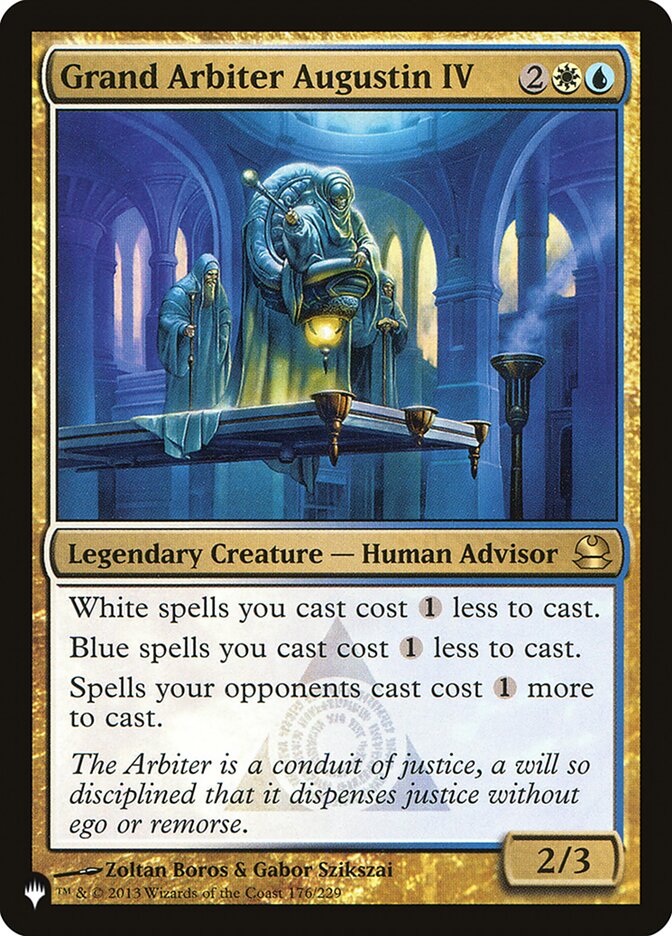 Grand Arbiter Augustin IV [The List] | L.A. Mood Comics and Games