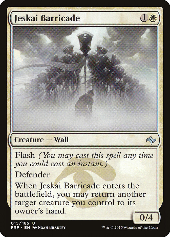 Jeskai Barricade [Fate Reforged] | L.A. Mood Comics and Games