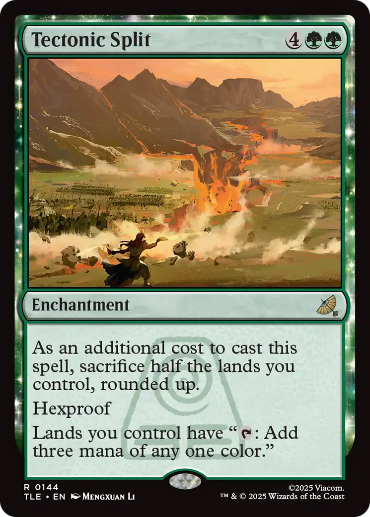 Tectonic Split [Avatar: The Last Airbender: Eternal-Legal] | L.A. Mood Comics and Games