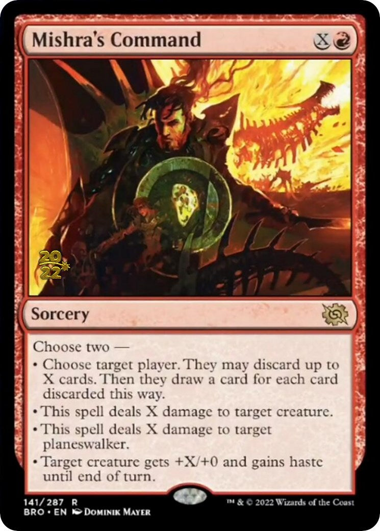 Mishra's Command [The Brothers' War Prerelease Promos] | L.A. Mood Comics and Games
