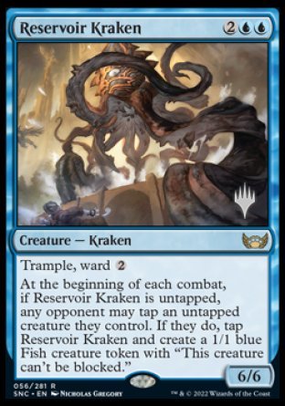 Reservoir Kraken (Promo Pack) [Streets of New Capenna Promos] | L.A. Mood Comics and Games