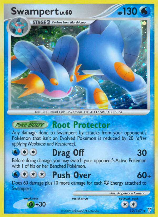 Swampert (12/147) [Platinum: Supreme Victors] | L.A. Mood Comics and Games