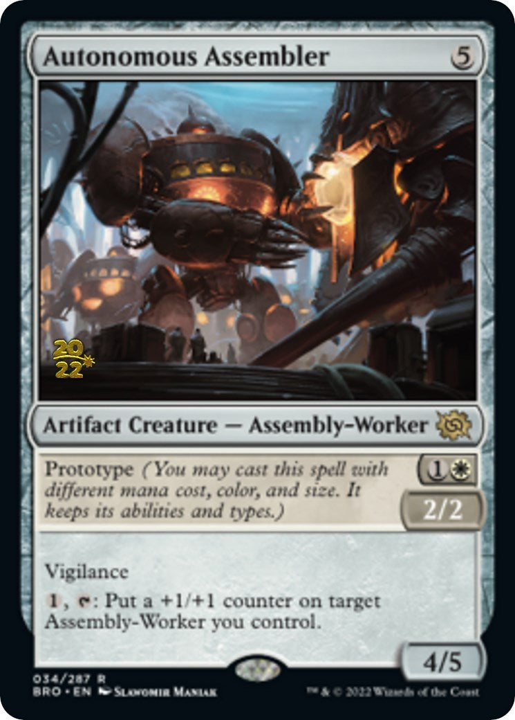 Autonomous Assembler [The Brothers' War Prerelease Promos] | L.A. Mood Comics and Games