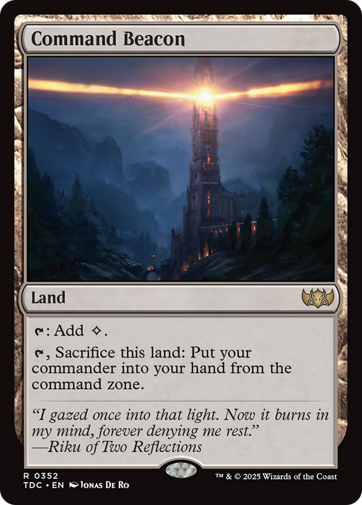 Command Beacon [Tarkir: Dragonstorm Commander] | L.A. Mood Comics and Games